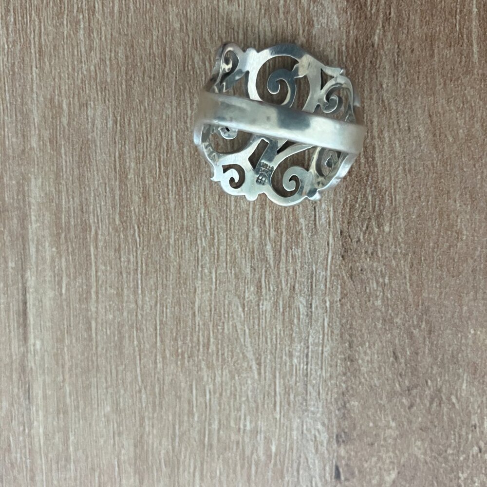 James Avery Open Sorrento Ring | Sterling Silver | Size 7 - Picture 4 of 6